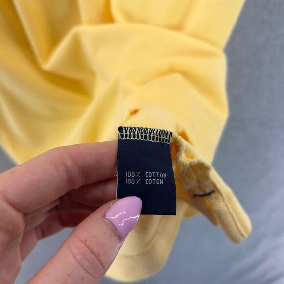 Men's Cutter & Buck Size Large Ryder Cup The Country Club Yellow Polo Shirt Golf - Picture 7 of 10